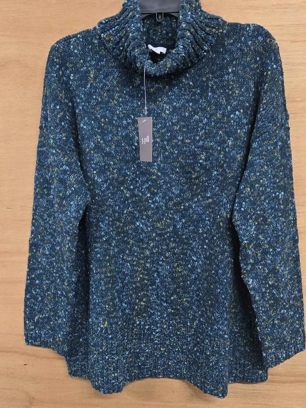 J.Jill Collection Tweed Turtleneck Sweater